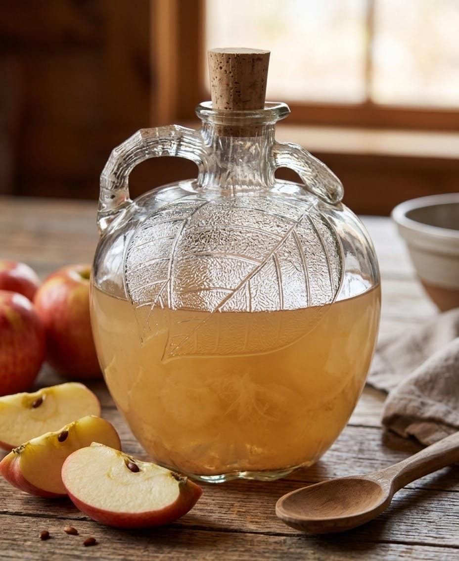 Vintage Apple Bottle - Etsy