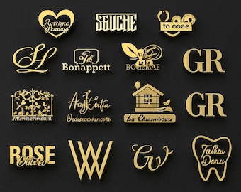 Broche con logotipo personalizado / Pin de solapa de empresa personalizado / Pin de insignia corporativa / Broche de marca comercial / Pin de esmalte personalizado, regalos de Navidad.