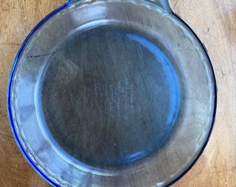 Teglia da forno profonda Vintage Blue Anchor, diametro 23 cm.