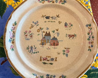 Piatto Vintage Cottage Core Country Heartland Intl Stoneware Co Giappone