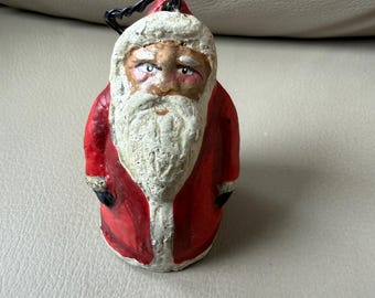Vintage Father Christmas Ornament Santa Claus 3"