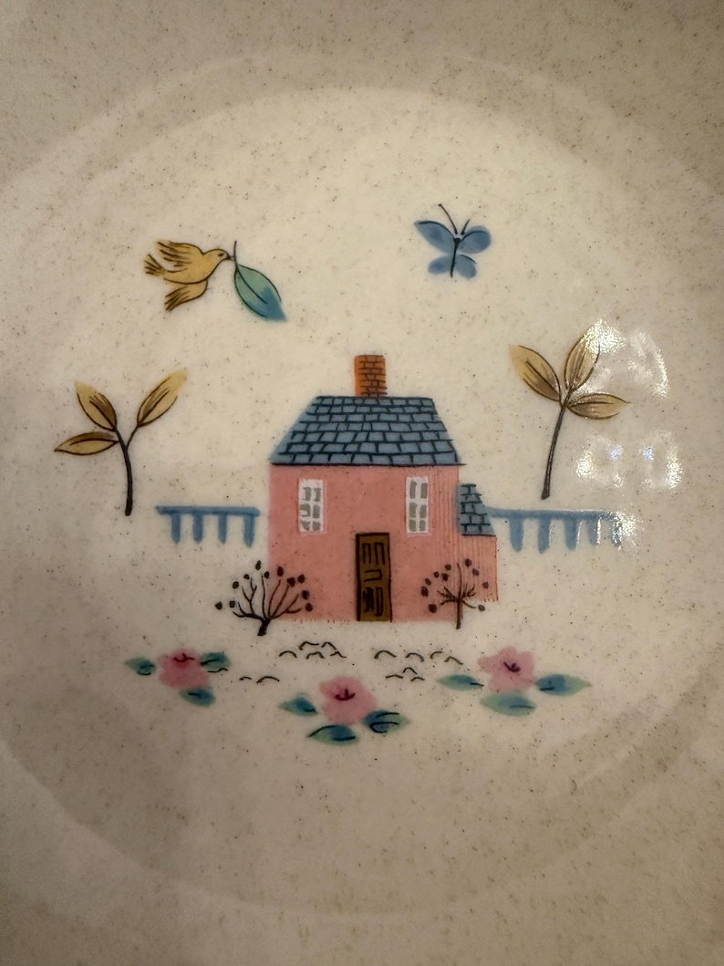 Vintage Cottage Core Country Heartland Cereal Soup Bowls Intl Stoneware Co Japan image 2