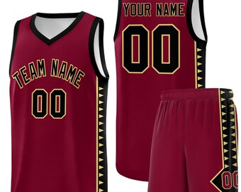 KXK Custom Basketbal Jersey Set Mesh Gepersonaliseerde Gedrukt Dames Heren Team Uniform