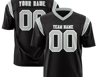 Maglia da football personalizzata KXK con ricamo personalizzato per uomo, donna, giovane, laurea, ricordo per matrimonio, sposo, regalo sportivo