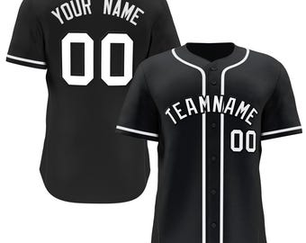 KXK Custom Baseball Jersey Personalized Name Number Embroidered Team Uniform Women Men Wedding Gift