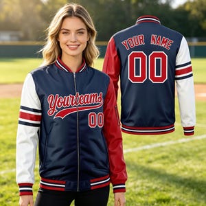 Jaqueta Varsity Personalizada KXK, Jaquetas Letterman Personalizadas, Bordados, Camisetas Divertidas, Uniformes Escolares, Logotipo com Nome do Time