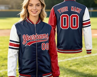 Custom Varsity Jacket KXK Personalized Letterman Jackets Embroidery Funny Shirt School Jerseys Team Name Logo