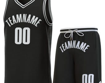 KXK Custom Basketbaljersey Geborduurde Top Jerseys en Shorts Bruiloft Sportuniformen Mannen Vrouwen Vaderdag Kerst Sportcadeaus