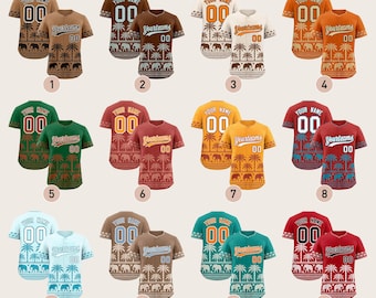 KXK Custom Thai-style Baseball Jersey Personalized Stitched Lightweight Breathable Athletic Women Men Shirt Thanksgiving Gift