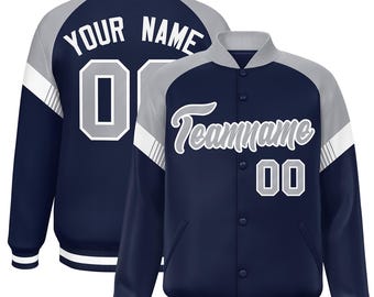 KXK Custom Embroidered Varsity Jacket For Men Women Youth Personalized Letterman Bomber Jacket
