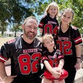 KXK Personalized Football Jerseys Embroidery Custom Football Jersey Men Women Youth Preschool
