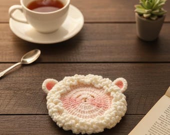 Creative coasters handmade Christmas gifts Sheep Animal