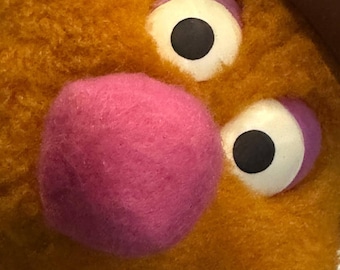 Vtg 1978 Fisher-Price Fozzie Bear Plush 851 Muppet Doll Jim Henson 14"