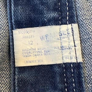 Vtg Wrangler High Rise Bootcut Jeans Women's Sz 12 Made in USA Western Ranchcore image 2