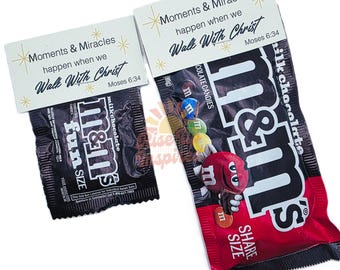 Tema Giovani LDS M&M Decorazione per dolcetti Cammina con me Stampabile Campo estivo per ragazze YM YW