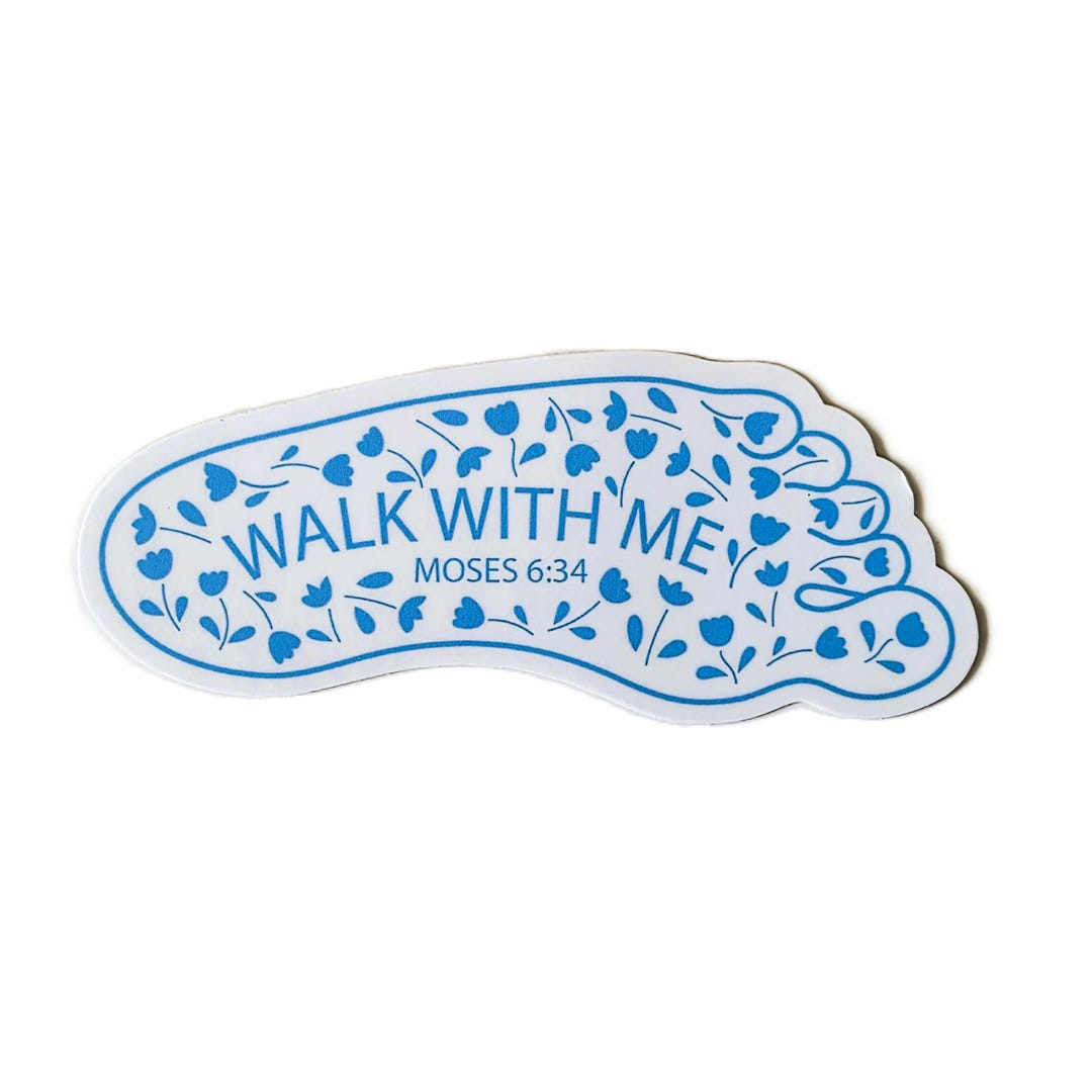 Yw Code Sticker Walk With Me ~ 2026 Youth Theme Floral Sticker Decal ~ Young Women YW ...