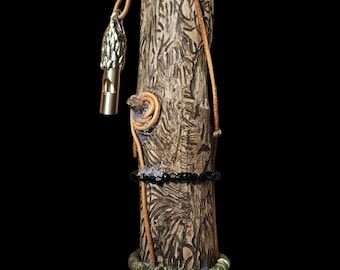 Traditional Indigenous Talking Stick – One-of-a-Kind First Nations Speakers Staff