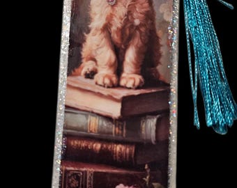 Springer Spaniel Bookmark: Handmade Acrylic Dog Lover Gift