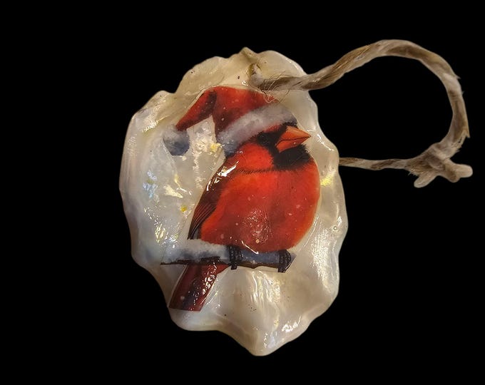 Handmade Cardinal Christmas Ornament: One-Of-A-Kind Holiday Decor