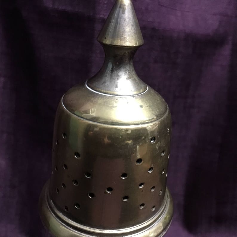 Victorian Silver Muffineer Antique Silver Plate Shaker EPNS Sugar Sifter FREE USA Shipping @Everything Vintage Table Decor