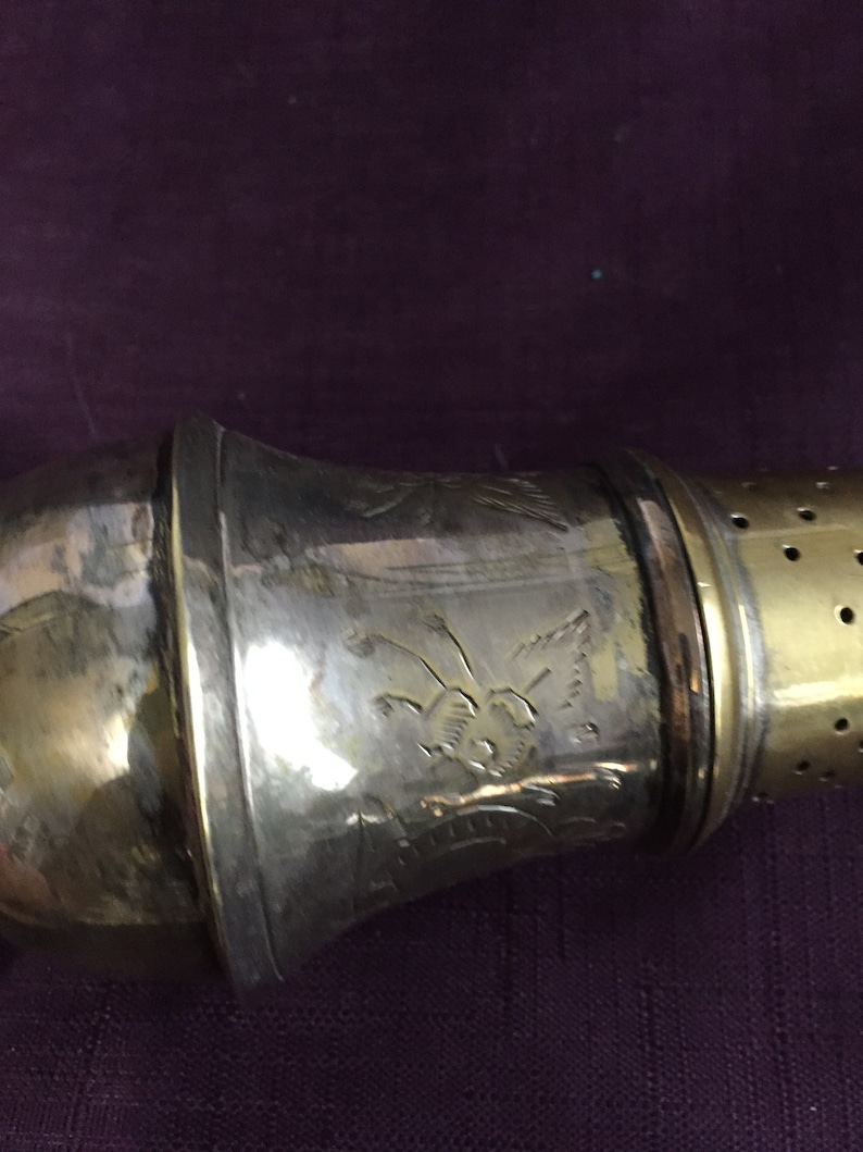 Victorian Silver Muffineer Antique Silver Plate Shaker EPNS Sugar Sifter FREE USA Shipping @Everything Vintage Table Decor