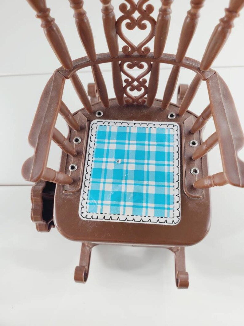 Musical Rocking Chair Music Box Lullaby and Good Night 1950s Etsy