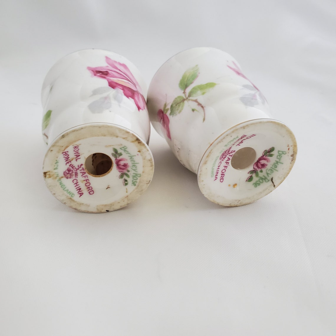 Royal Stafford Berkeley Rose Salt and Pepper Shaker Set FREE Etsy