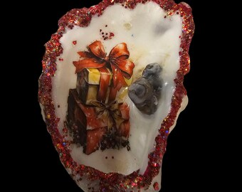 Shell Christmas Ornament Christmas Presents