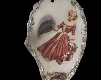 Shell Christmas Ornament Marilyn Monroe Christmas