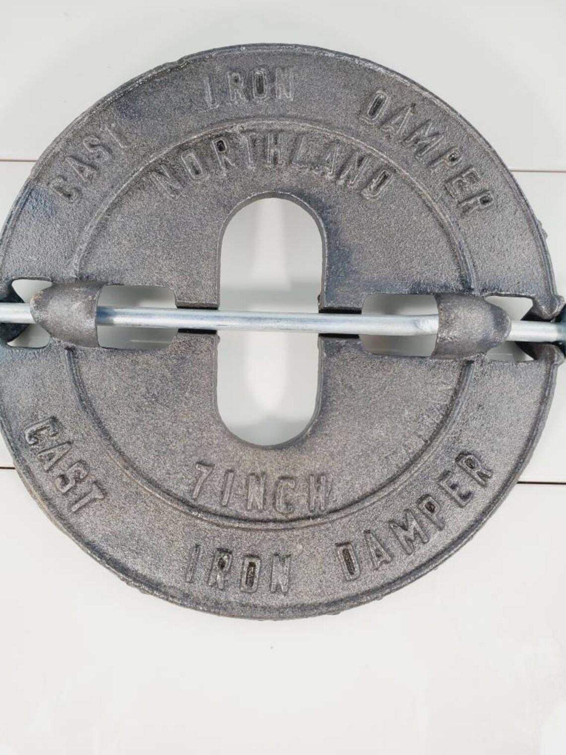 Cast Iron Damper 7 Cast Iron Damper Northland Damper Etsy