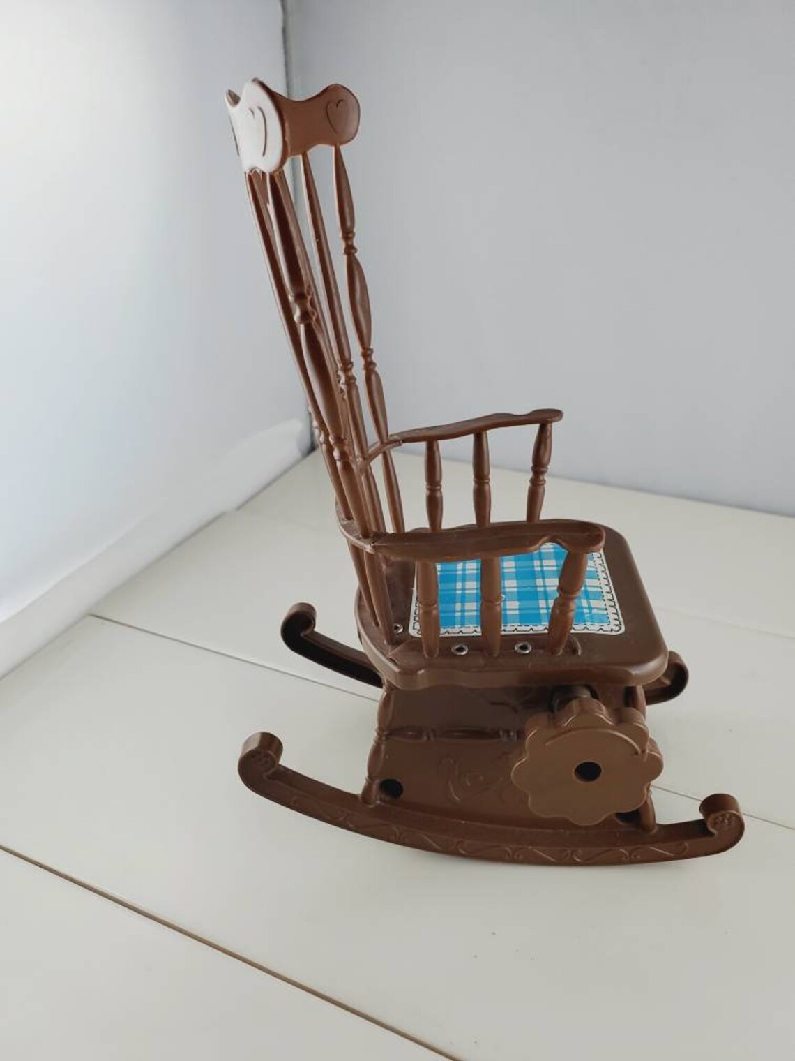 Musical Rocking Chair Music Box Lullaby and Good Night 1950s Etsy