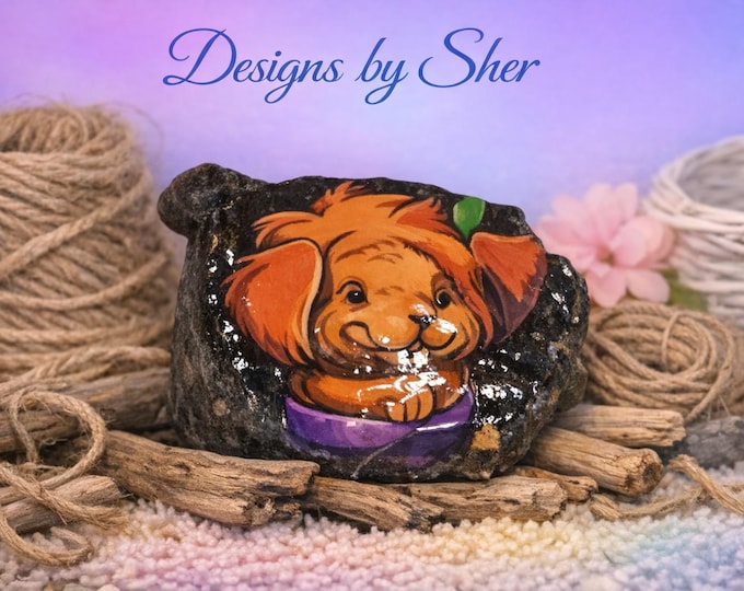 Lion Rock Art | Handcrafted Rock Doorstop, Bookend, Paperweight | Warm Wood Rustic Decor