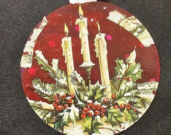 Handmade Christmas Ornament: Christmas Candles