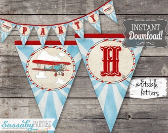 Vintage Airplane Etsy