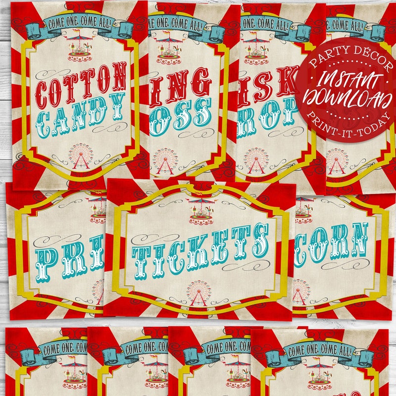 Carnival Games - Etsy