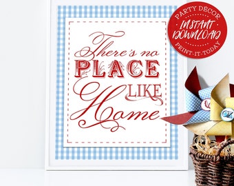 5 Wizard of Oz Quote Posters/Decoration - INSTANT DOWNLOAD - Birthday Party Decor, Printable Signs, No Place like Home, Yellow Brick Road