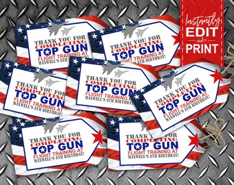 Top Gun Thank You Etsy Top Gun Thank You Etsy