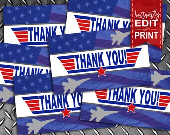 Top Gun Thank You Etsy