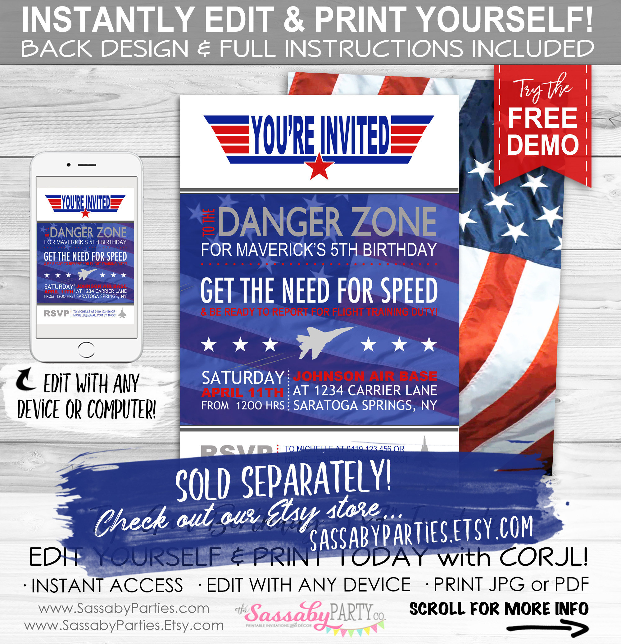 My Top Gun Call Sign 4 Top Gun Pilot Call Sign Poster INSTANT DOWNLOAD Party Etsy