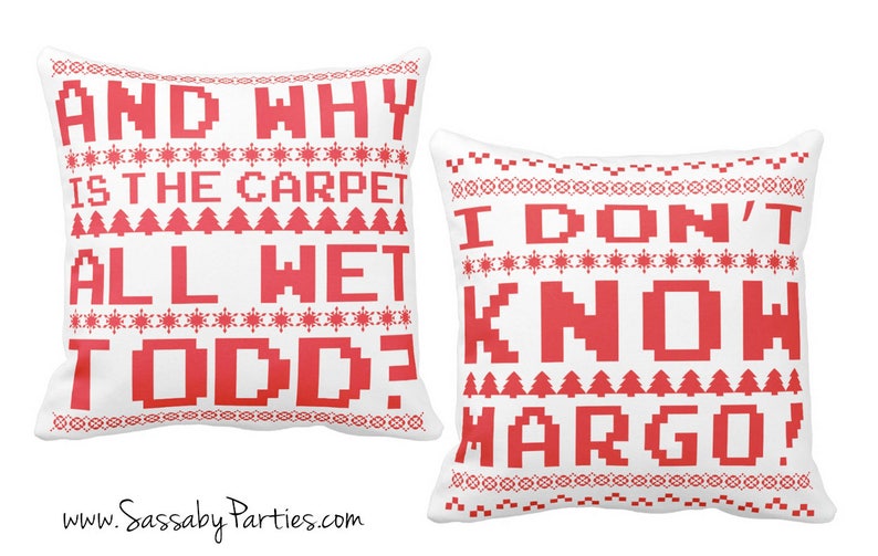 Christmas Sweater Tshirt Logo Transfer Design, Vacation Funny Quote, Todd Margo, Why is the Carpet All Wet, Red Ugly Sweater Style, Instant Download, Print Yourself, Printable, Gift Idea, Print and Iron On