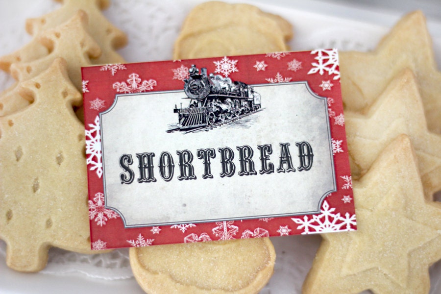 Polar Express Party Labels INSTANT DOWNLOAD Editable | Etsy