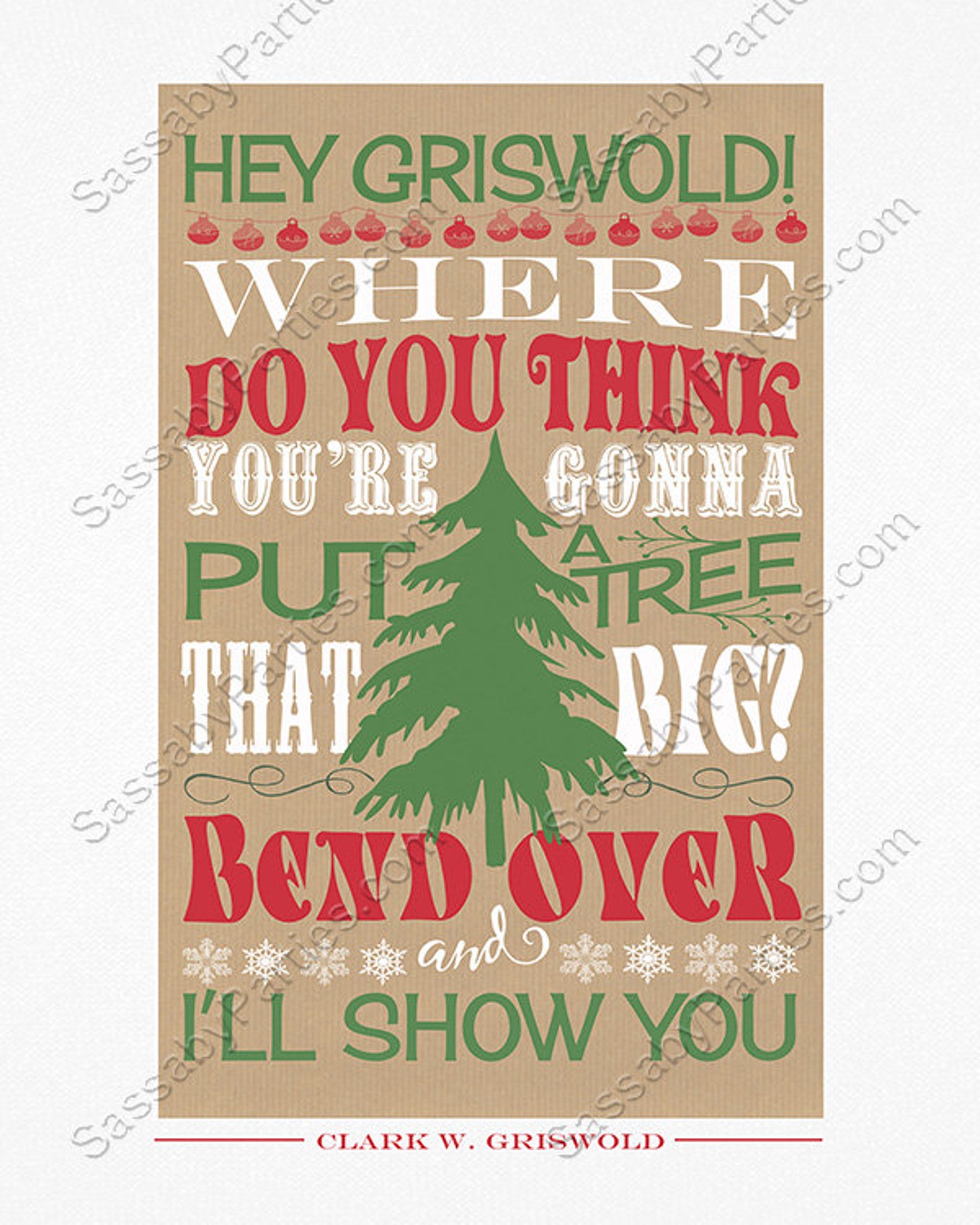 Christmas Vacation Poster Pack INSTANT DOWNLOAD Griswold - Etsy