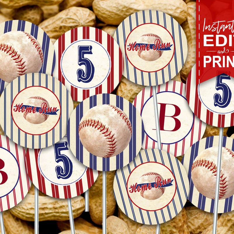 Baseball Party Decorations - Etsy
