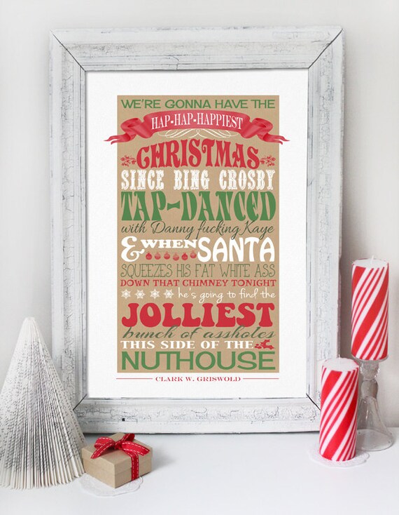 Christmas Vacation Quote INSTANT DOWNLOAD Clark Griswold