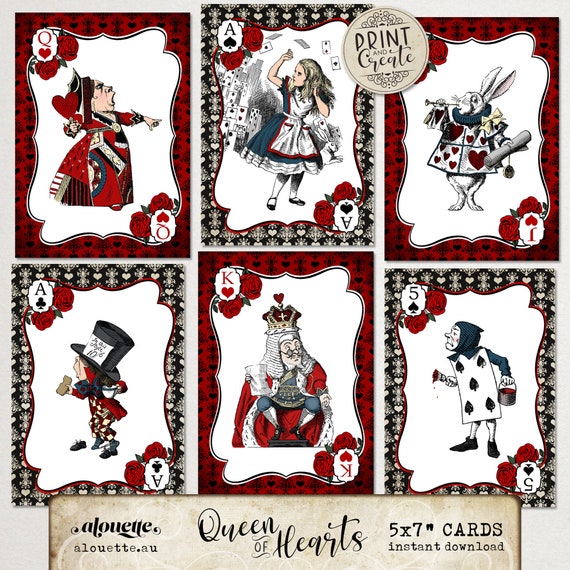 The Queen Printed Card Mask Adult Blue White Red The Queen Printed Card Mask Adult Blue White Red