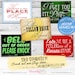 Wizard of Oz Printable Posters INSTANT DOWNLOAD Party Signs, Birthday ...
