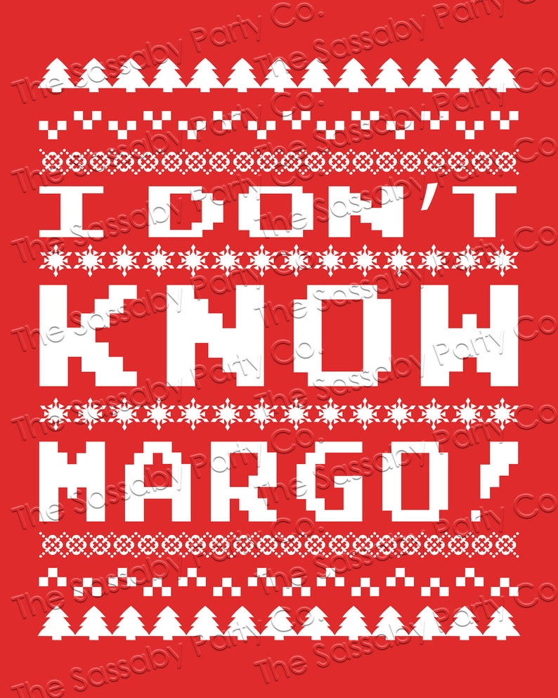 Christmas Poster, Vacation Funny Quote, Todd Margo, Why is the Carpet All Wet, Red Sign, Ugly Sweater Style, Instant Download, Print Yourself, Printable, Xmas Decorations, Decor,