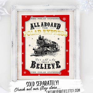 Polar Express Christmas Card - INSTANT DOWNLOAD - Edit & Print, Photo, Picture, Xmas Family Portrait, Printable, Believe, Bell Still Rings image 9