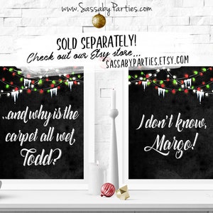 Christmas Vacation Poster INSTANT DOWNLOAD Clark Griswold Quote, Printable, Art Print, Party Decor, Xmas Decoration, Funny, Sign image 6