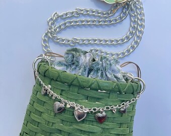 Botanische Süße Stadt Frau Korb